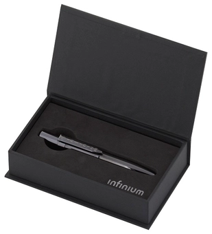  «Ручка Fisher Space Pen Infinium Black Titanium Nitride Синие чернила (747609203561#FINFB1)» - фото №5 - миниатюра