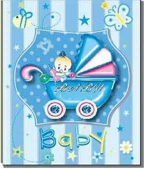  «Фотоальбом EVG Baby car blue (6368589)», бренда EVG - фото №1 - миниатюра