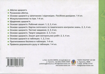Паперова книга «Вчимося бути здоровими. Бліц-контроль знань та умінь. 2 клас», автор Світлана Козарик - фото №3 - мініатюра