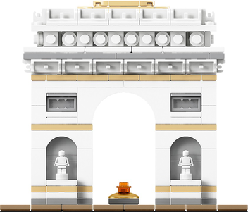  «Конструктор LEGO Architecture Триумфальная арка (21036)», бренда LEGO - фото №5 - миниатюра