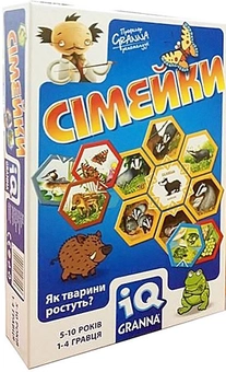  «Настольная игра Granna  IQ Семейки (81503)», бренда Granna - фото №1 - миниатюра