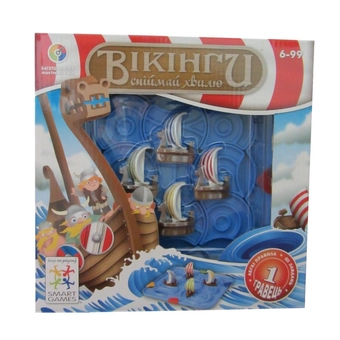  «Настільна гра Smart Games  Вікінги (SG 530)», бренду Smart Games - фото №2 - мініатюра
