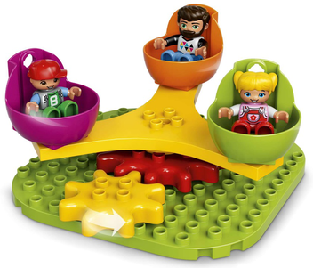 «Конструктор LEGO DUPLO Большой парк аттракционов (10840)», бренда LEGO - фото №8 - миниатюра
