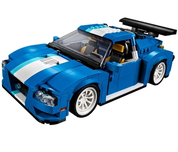  «Конструктор LEGO Creator Гоночный автомобиль (31070)», бренда LEGO - фото №5 - миниатюра