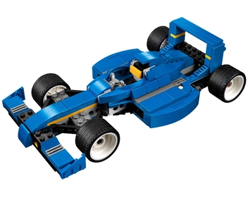  «Конструктор LEGO Creator Гоночный автомобиль (31070)», бренда LEGO - фото №7 - миниатюра