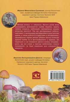 Паперова книга «Гриби України. Атлас-довідник», авторів Марина Сухомлин, Вероніка Джаган - фото №3 - мініатюра