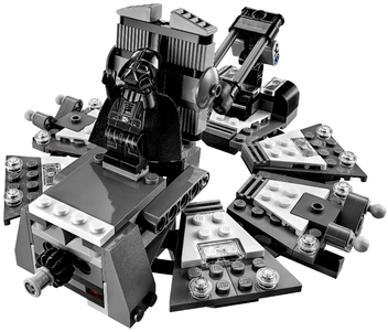 «Конструктор LEGO Star Wars Превращение в Дарта Вейдера (75183)», бренда LEGO - фото №7 - миниатюра