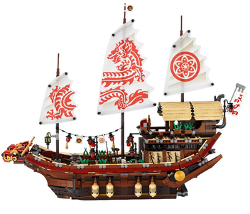 «Конструктор LEGO Ninjago Летающий корабль Мастера Ву (70618)», бренда LEGO - фото №7 - миниатюра