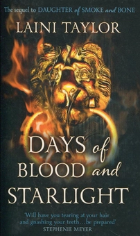 Бумажная книга «Days of Blood and Starlight», автор Лэйни Тейлор - фото №1 - миниатюра