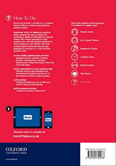 Бумажная книга «Bond 11+. Maths How to Do », автор Элизабет Хисом - фото №2 - миниатюра