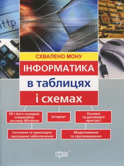 Бумажная книга «Інформатика в таблицях і схемах», авторов Людмила Билоусова, Надежда Олефиренко - фото №1 - миниатюра
