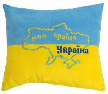  «Подушка Тигрес Моя страна Украина (ПШ-0154)», бренда Тигрес - фото №1 - миниатюра