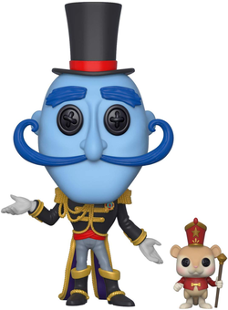 «Коллекционная фигурка Funko POP! Coraline Господин Бобински с Мышкой (FK32825)», бренда Funko Pop - фото №1 - миниатюра