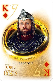  «Гральні карти Lord of The Rings  Waddingtons No. 1», бренду Winning Moves - фото №2 - мініатюра