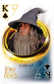  «Гральні карти Lord of The Rings  Waddingtons No. 1», бренду Winning Moves - фото №4 - мініатюра