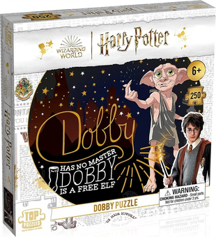 «Пазл Harry Potter Dobby 250 елементтів», бренду Winning Moves - фото №3 - мініатюра