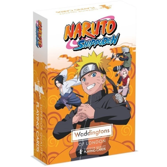  «Гральні карти Naruto Waddingtons No. 1», бренда Winning Moves - фото №1 - миниатюра