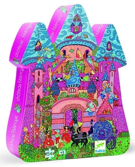  «Пазл Djeco Сказочный замок 54 элемента (DJ07246)», бренда Djeco - фото №2 - миниатюра