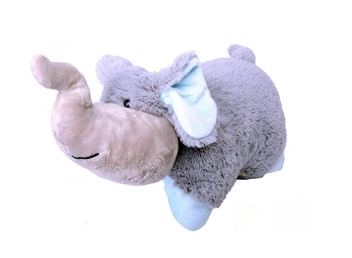  «М'яка іграшка-подушка Pillow Pets Слоненя (DP02418)», бренду Pillow Pets - фото №3 - мініатюра