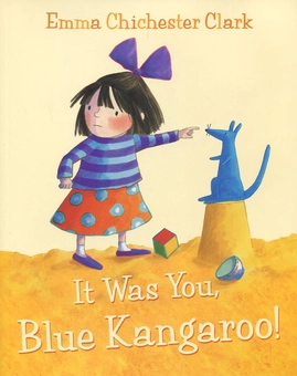 Паперова книга «It Was You, Blue Kangaroo!», автор Емма Чічестер Кларк - фото №2 - мініатюра