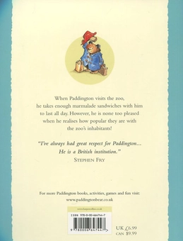 Паперова книга «Paddington at the Zoo», автор Майкл Бонд - фото №3 - мініатюра