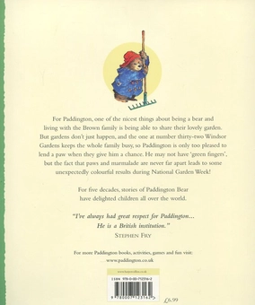 Паперова книга «Paddington in the Garden», автор Майкл Бонд - фото №3 - мініатюра