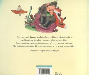Паперова книга «Percy's Bumpy Ride», автор Нік Баттерворт - фото №3 - мініатюра