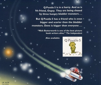 Бумажная книга «Q Pootle 5 in Space!», автор Ник Баттерворт - фото №3 - миниатюра