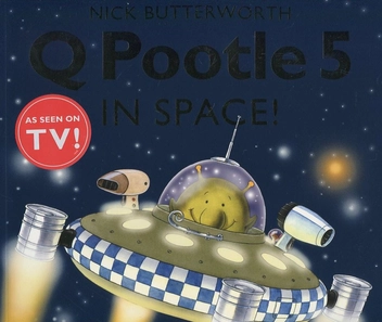 Бумажная книга «Q Pootle 5 in Space!», автор Ник Баттерворт - фото №2 - миниатюра