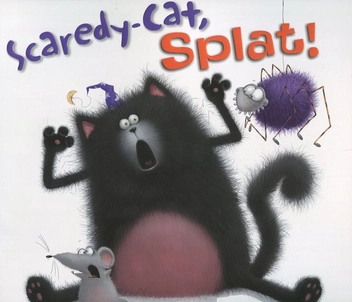 Паперова книга «Scaredy-Cat, Splat!», автор Роб Скоттон - фото №1 - мініатюра