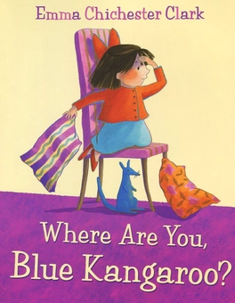 Паперова книга «Where are You, Blue Kangaroo?», автор Емма Чічестер Кларк - фото №1 - мініатюра