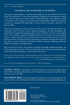 Бумажная книга «Personal Memoirs Of U.S. Grant», автор Улисс Грант - фото №2 - миниатюра
