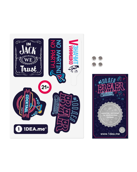  «Скретч постер 1DEA.me #100СПРАВ BAR edition (4820191130371)», бренду 1DEA.me - фото №3 - мініатюра