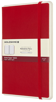  «Блокнот Moleskine Paper Tablet Лінійка Червоний (PTNL31F201)», бренду Moleskine - фото №1 - мініатюра