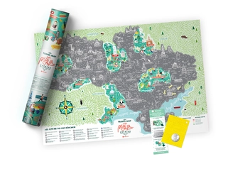  «Скретч карта 1DEA.me Travel Map Моя Рідна Україна (UAR)», бренда 1DEA.me - фото №3 - миниатюра