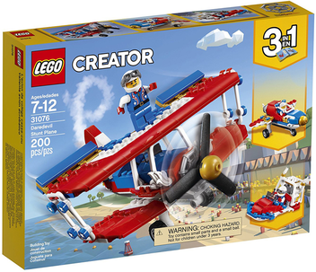  «Конструктор LEGO Creator Бесстрашный самолет высшего пилотажа 200 деталей (31076)», бренда LEGO - фото №1 - миниатюра