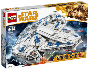  «Конструктор LEGO Star Wars Сокіл Тисячоліття на Дузі Кесселя 1414 деталей (75212)», бренду LEGO - фото №1 - мініатюра