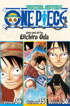 Бумажная книга «One Piece. 3-in-1 Edition. Volume 12», автор Эйитиро Ода - фото №1 - миниатюра