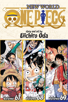 Бумажная книга «One Piece. 3-in-1 Edition. Volume 23», автор Эйитиро Ода - фото №1 - миниатюра