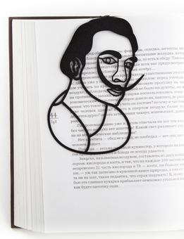 «Закладка для книг Atelier Article Сальвадор Дали (1619016712278)», бренда Atelier Article - фото №1 - миниатюра