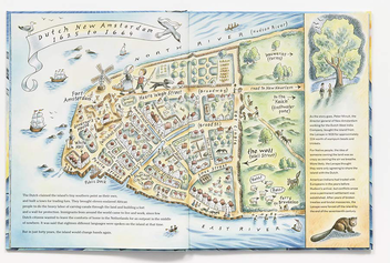 Паперова книга «Manhattan. Mapping the Story of an Island», автор Дженніфер Термес - фото №5 - мініатюра