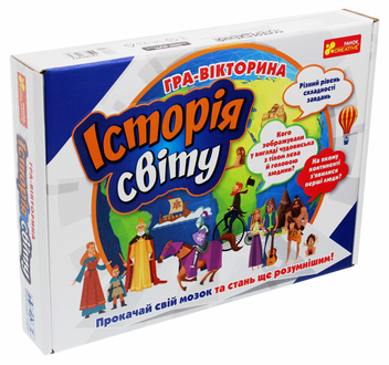 «Игра-викторина Ranok-Creative История мира (12120141У)», бренда Ranok-Creative - фото №1 - миниатюра