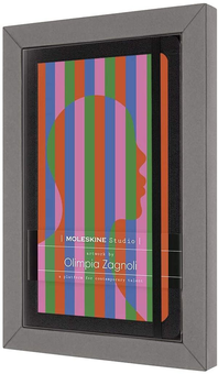 «Блокнот Moleskine Studio Olimpia Zagnoli Линейка (MS01OZQP060)», бренда Moleskine - фото №1 - миниатюра