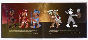 Бумажная книга «Feathered Serpent and the Five Suns. A Mesoamerican Creation Myth», автор Данкан Тонатью - фото №4 - миниатюра