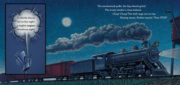 Бумажная книга «Steam Train, Dream Train», автор Шерри Даски Ринкер - фото №6 - миниатюра