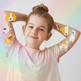 «Набір Тимчасових Тату Cobart WOW-TATTOO Lucky Dog (305429343)», бренда Cobart WOW-TATTOO - фото №2 - миниатюра