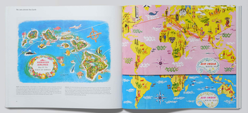 Бумажная книга «Airline Maps. A Century of Art and Design», авторов Марк Овенден, Максвелл Робертс - фото №5 - миниатюра