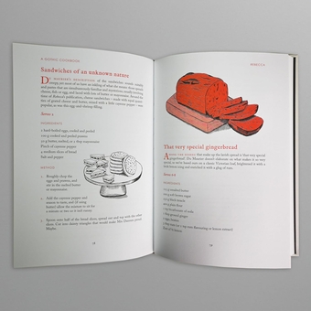 Бумажная книга «A Gothic Cookbook», авторов Алессандра Пино, Элла Бьюкен - фото №4 - миниатюра