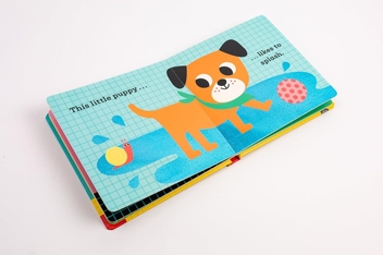 Бумажная книга «This Little Puppy: A Touch and Feel Book» - фото №5 - миниатюра