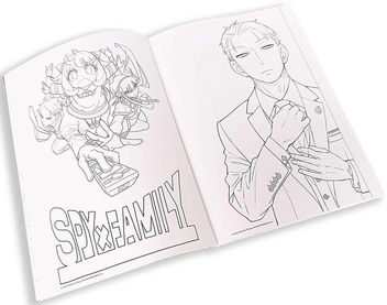 Бумажная книга «Spy x Family. The Official Coloring Book», автор Тацуя Эндо - фото №4 - миниатюра